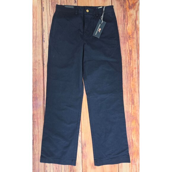 Vineyard Vines Other - Vineyard Vines Boys Classic Fit Club Pant 16 Navy Blue Cotton 28x28